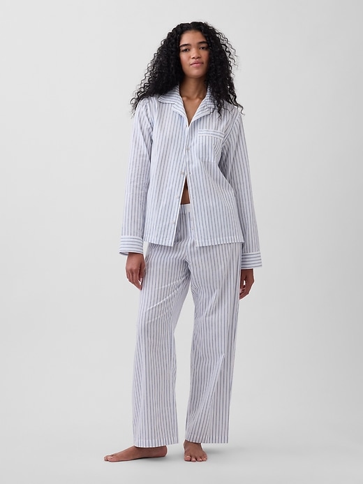 Image number 2 showing, Poplin PJ Shirt