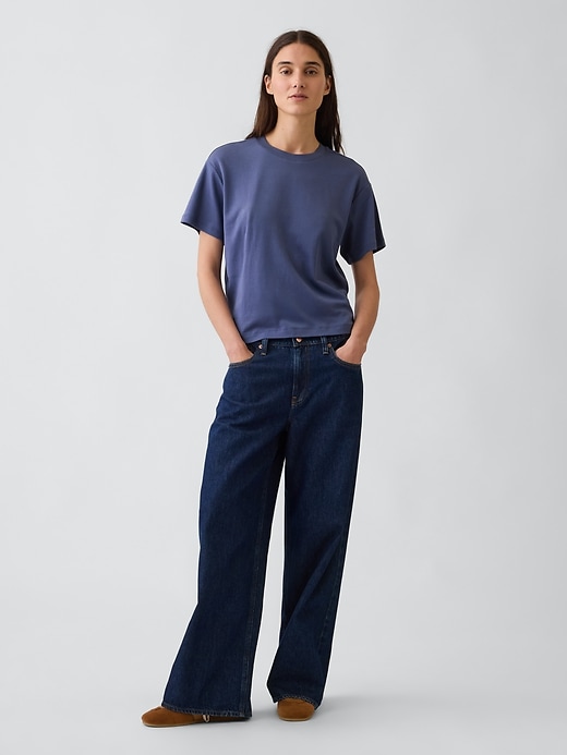 Image number 2 showing, Supima® Cotton Relaxed T-Shirt