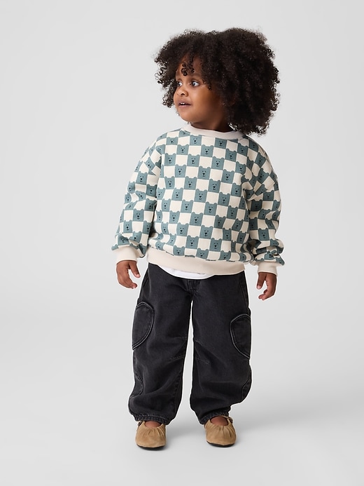 Image number 2 showing, Baby & Toddler VintageSoft Sweatshirt
