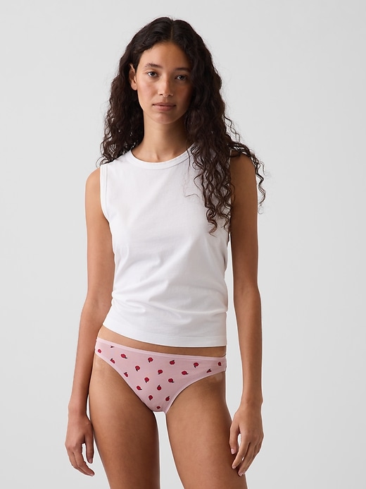 Image number 1 showing, MadeSoft Organic Stretch Cotton Bikini