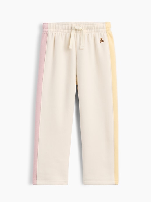 Image number 1 showing, Baby & Toddler VintageSoft Colorblock Stripe Sweatpants