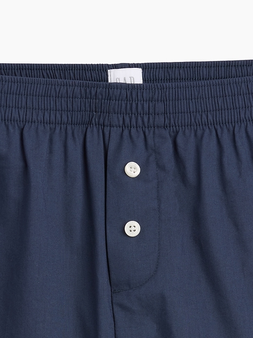 Image number 5 showing, MadeSoft Poplin PJ Boxer Shorts