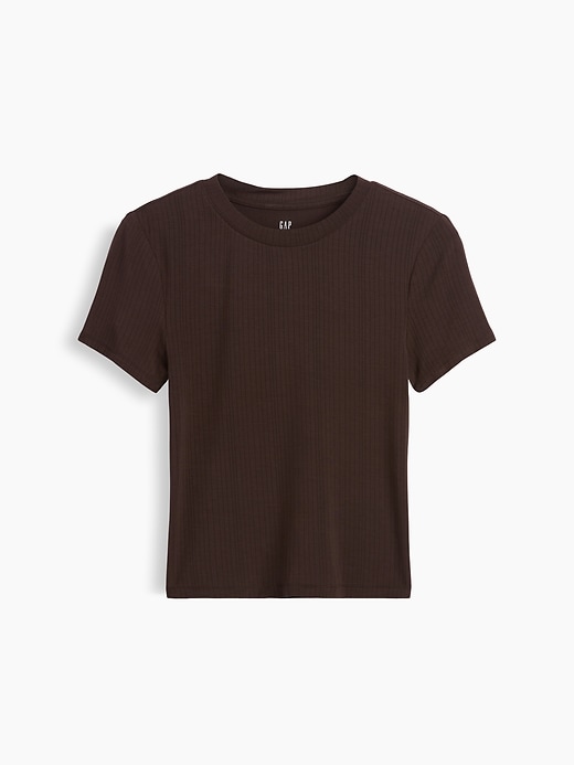Image number 5 showing, Softest Modal Rib PJ T-Shirt