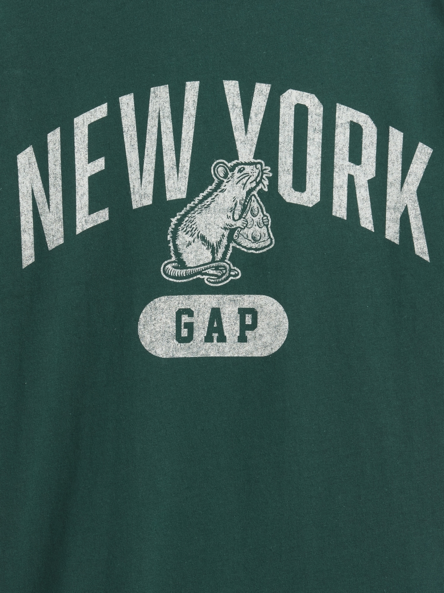 Kids Relaxed New York Graphic Ringer T-Shirt
