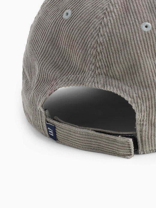 Image number 2 showing, Kids Corduroy Baseball Hat