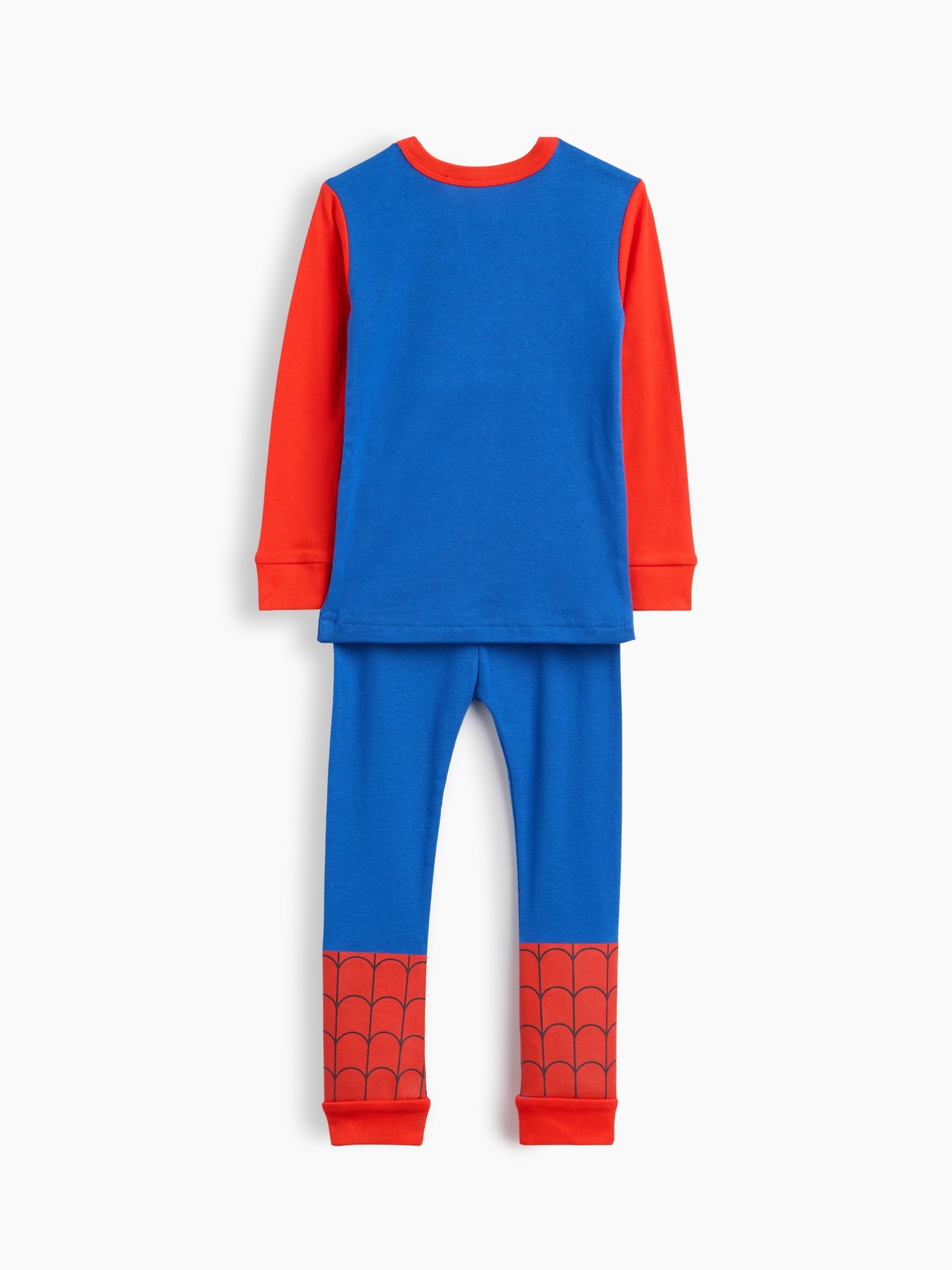 Пижамный комплект Baby Brushed для детей, хлопок — Gap, цвет: Amazing Spiderman — фото 2