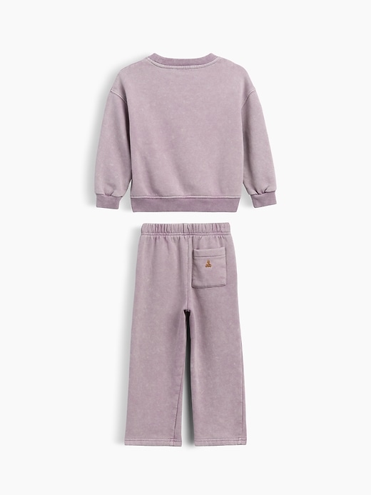 Image number 2 showing, Baby & Toddler VintageSoft Washed Sweat Set