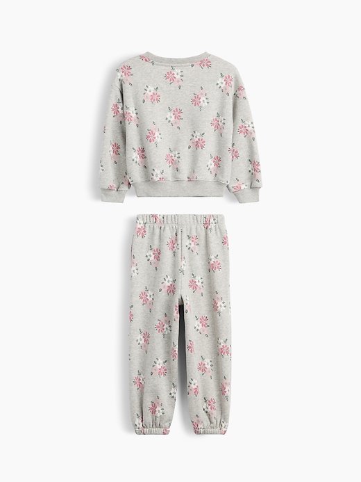 Image number 2 showing, Baby & Toddler VintageSoft Floral Sweat Set