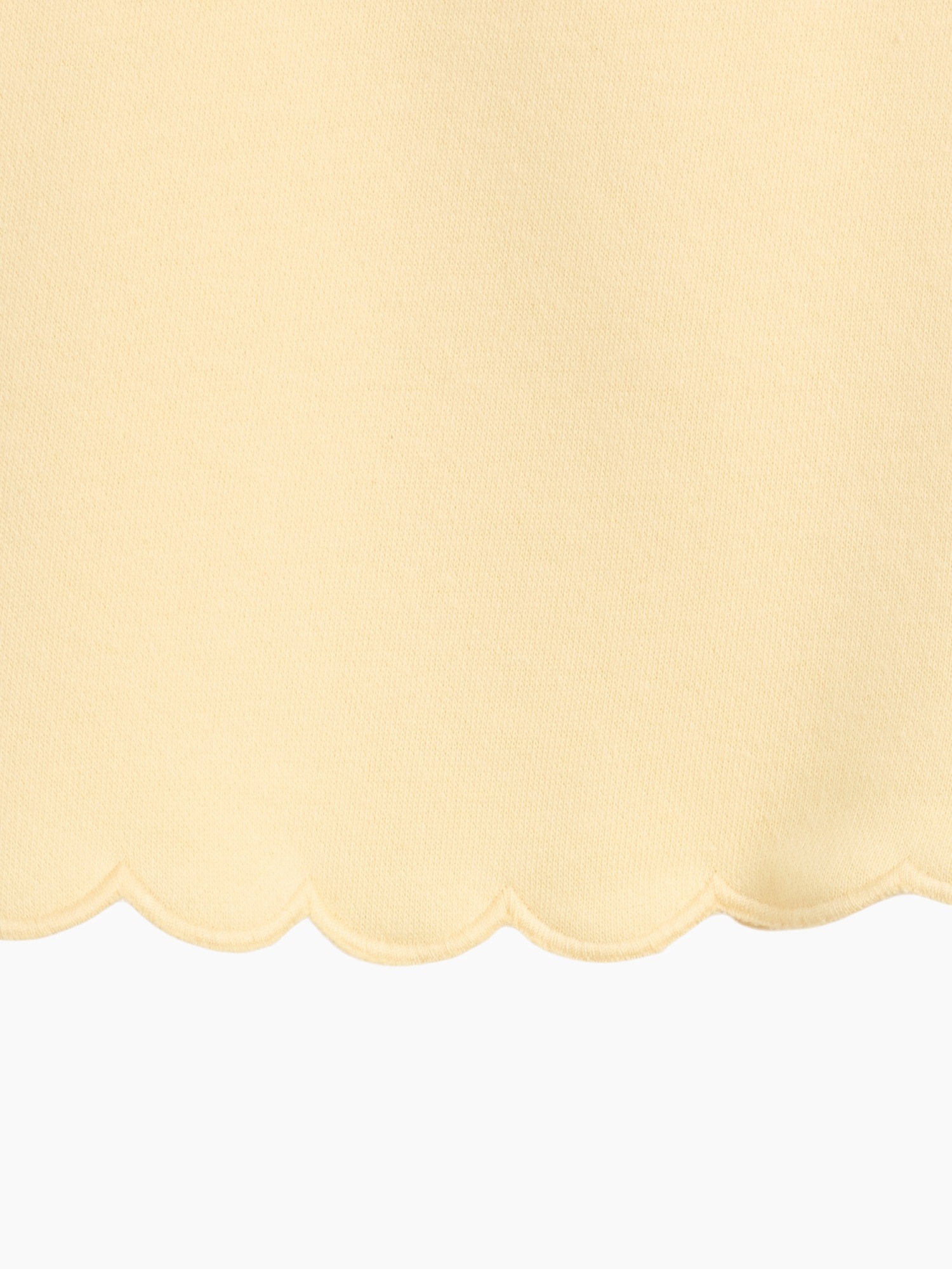 Спортивный комплект для малышей Gap VintageSoft с фестонами, цвет: Жёлтый — фото 3