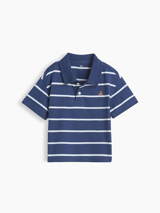 Image number 1 showing, Baby & Toddler Boxy Polo Shirt