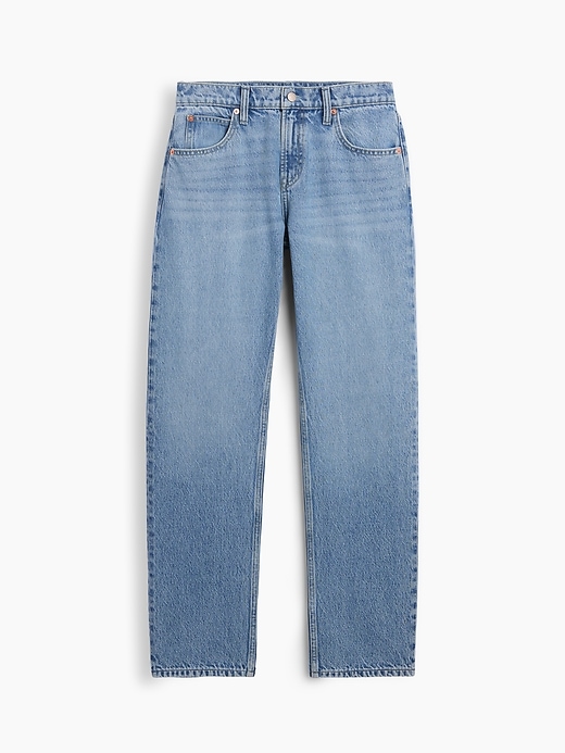 Image number 6 showing, Mid Rise Straight Taper Jeans