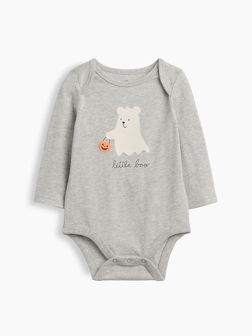 Image number 1 showing, Baby First Favorites Organic Cotton Halloween Bear Bodysuit
