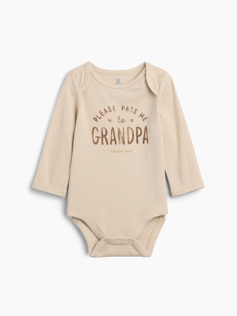 Baby Organic Cotton Family Graphic Bodysuit