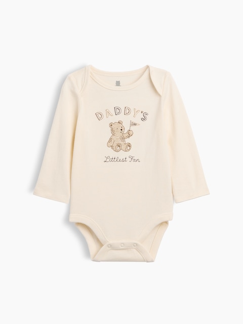 Baby Organic Cotton Family Graphic Bodysuit