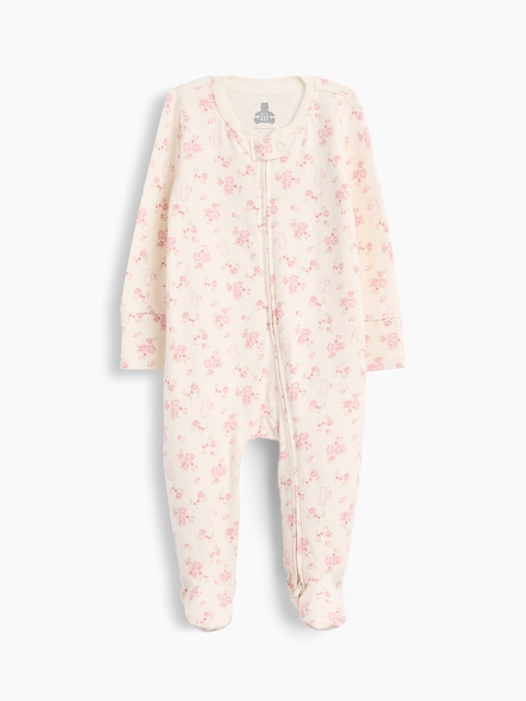 Baby First Favorites Organic Cotton Footed One-Piece