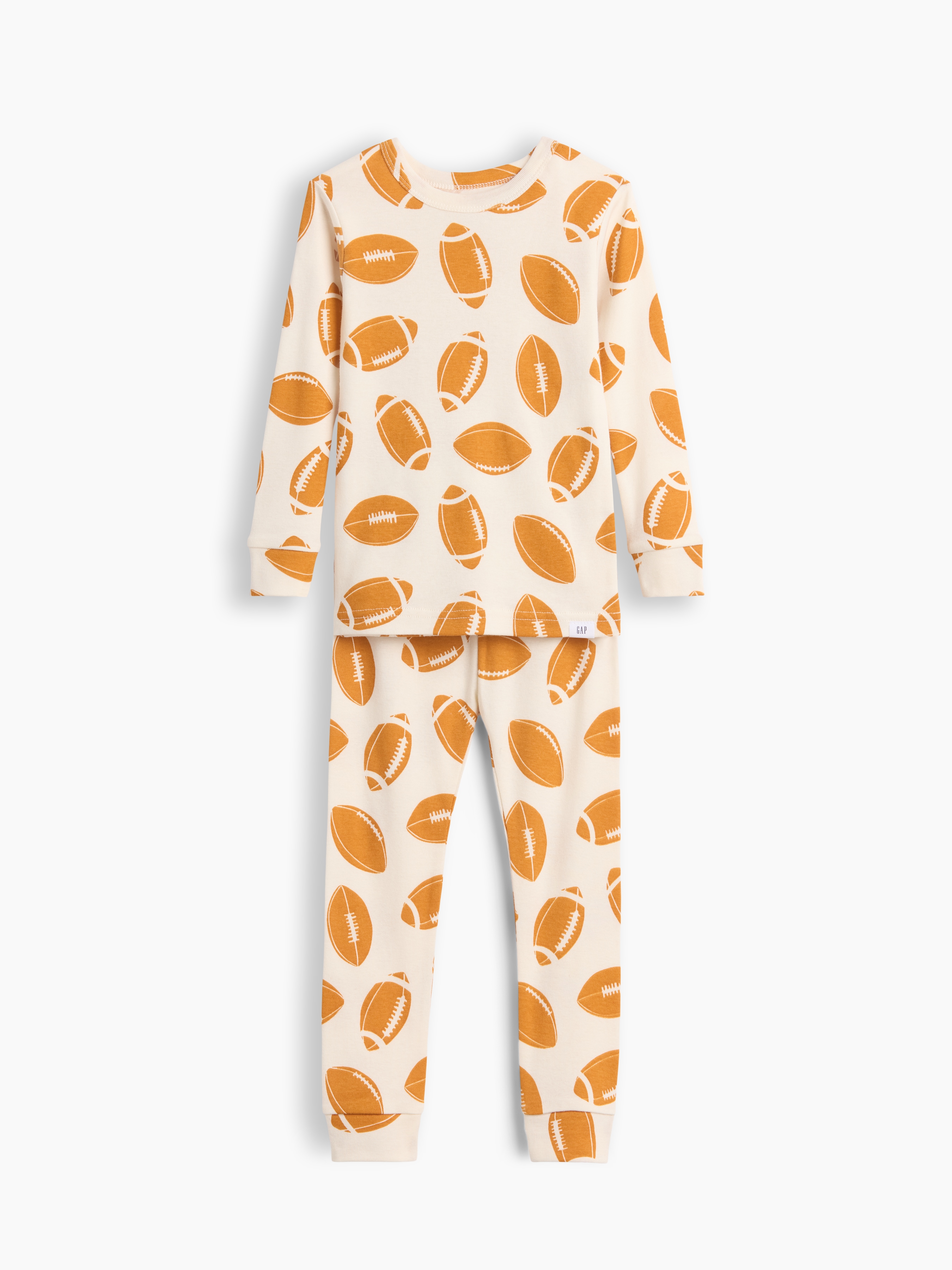 Baby & Toddler Organic Brushed Cotton Football PJ Set