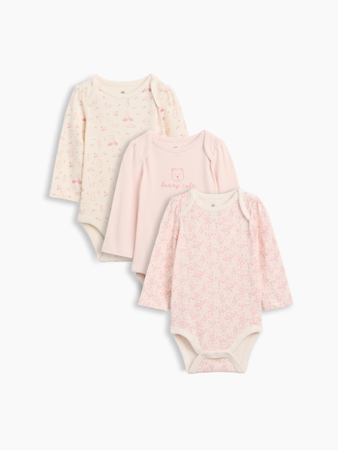 Baby First Favorites Organic Cotton Bodysuit (3-Pack)