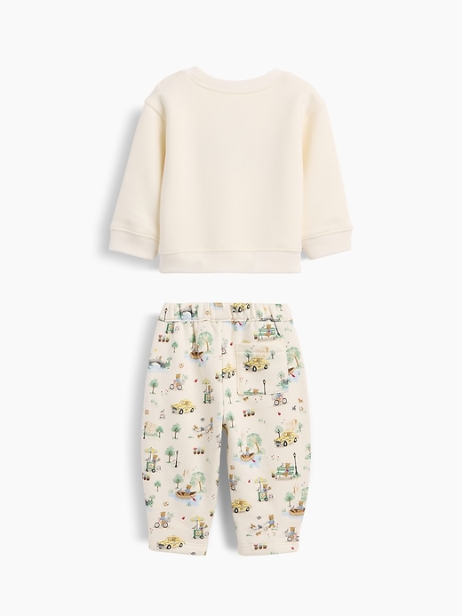 Image number 2 showing, Baby VintageSoft Brannan Bear Logo Sweat Set