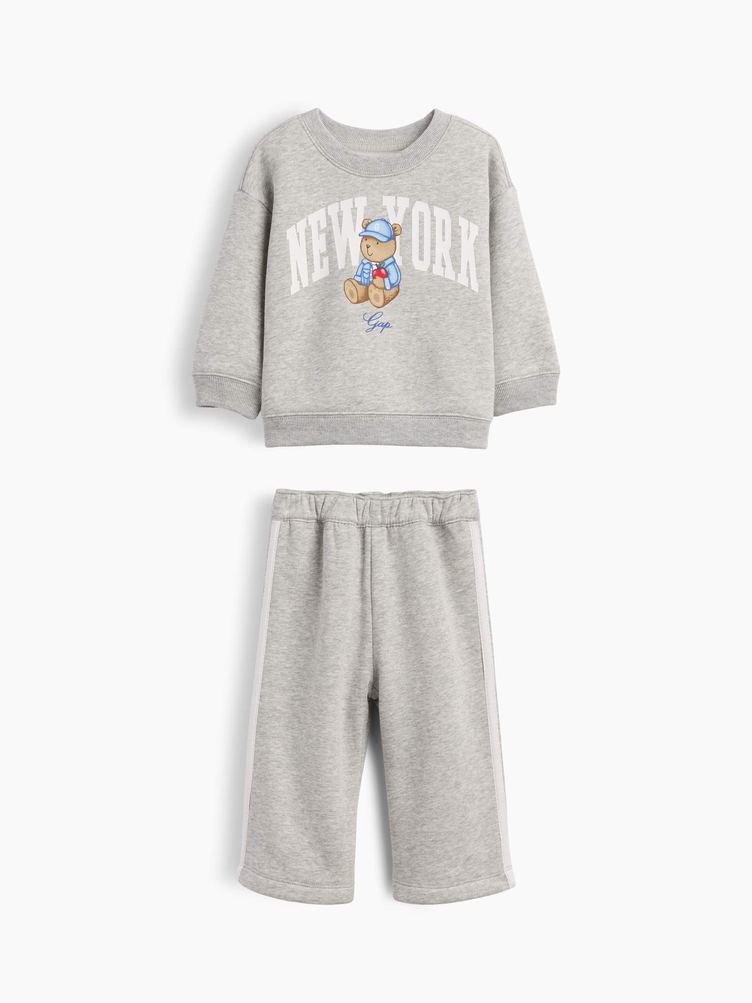 Baby VintageSoft Brannan Bear Logo Sweat Set