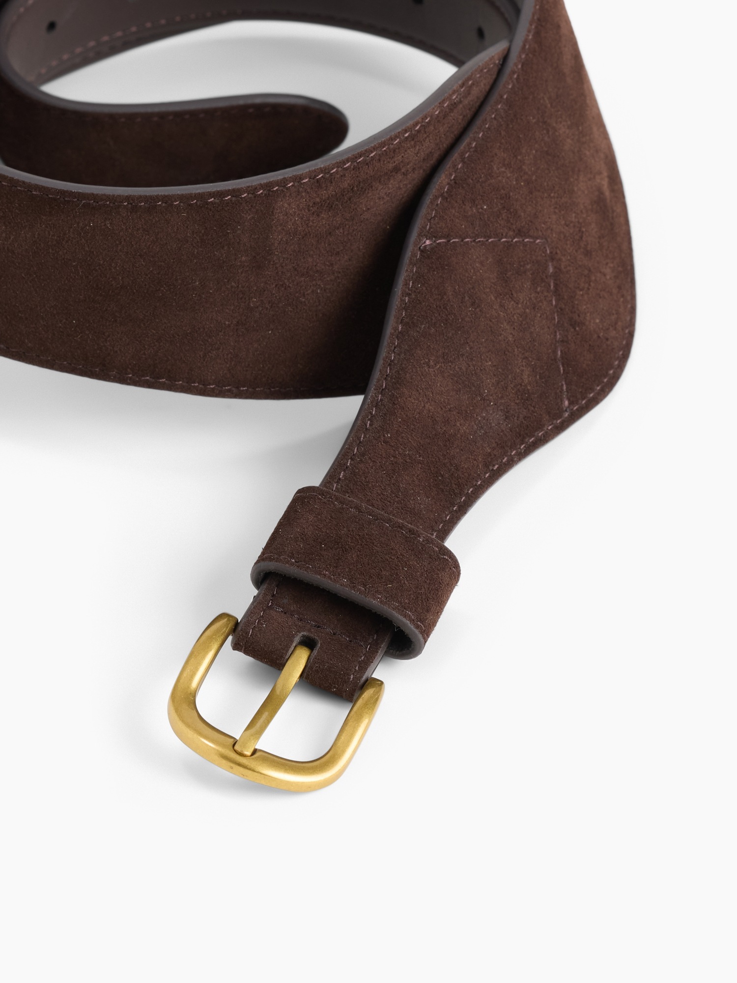 Женские ремни Gap Suede Oversized Belt — фото 2