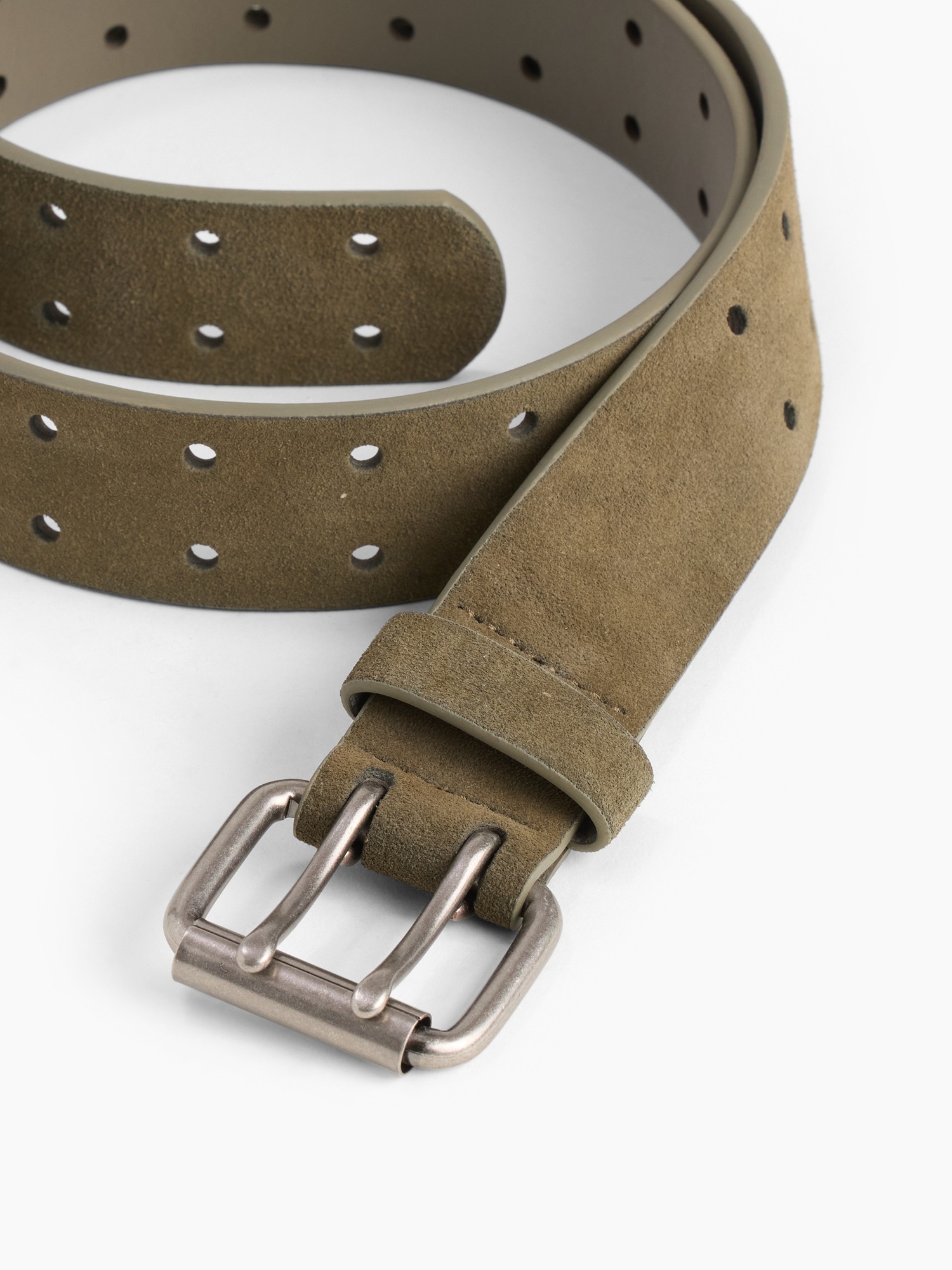 Женские ремни Gap Suede Double-Prong Belt — фото 2