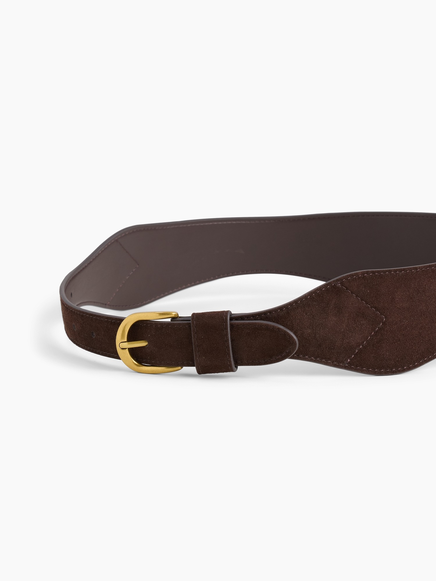 Женские ремни Gap Suede Oversized Belt — фото 3