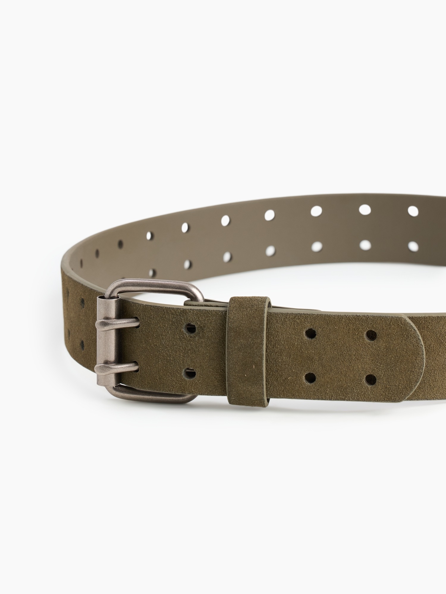 Женские ремни Gap Suede Double-Prong Belt — фото 3