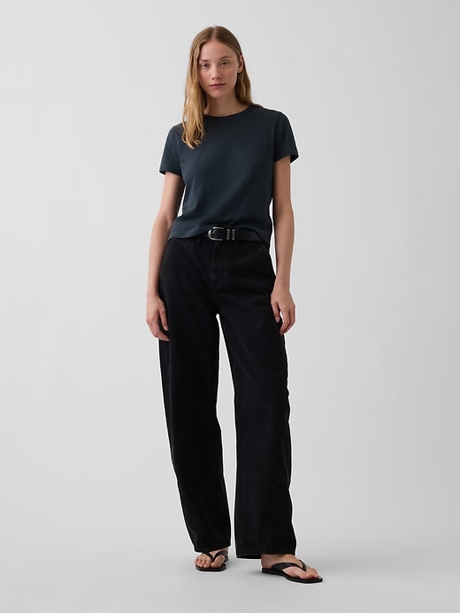 Image number 2 showing, 100% Cotton Authentic Shrunken T-Shirt