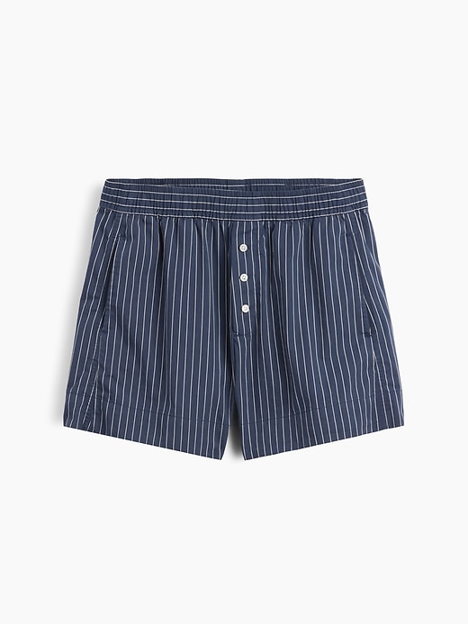 Image number 6 showing, Organic Cotton Poplin Stripe Boxer Shorts