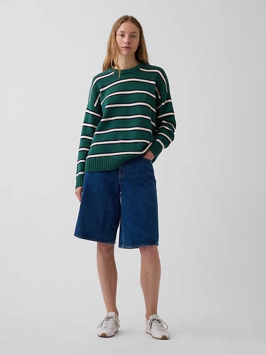 Image number 2 showing, 100% Cotton Oversized Sweater
