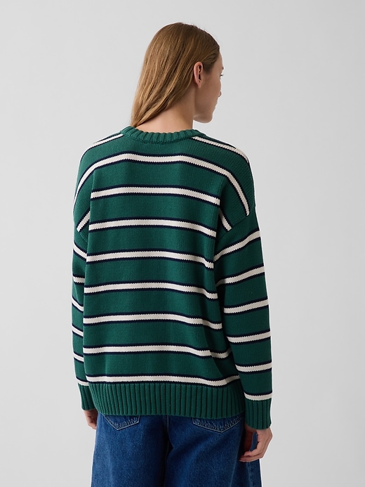 Image number 3 showing, 100% Cotton Oversized Sweater