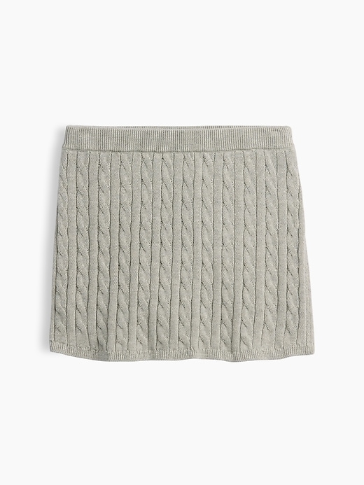 Image number 2 showing, Kids Cable-Knit Sweater Skort