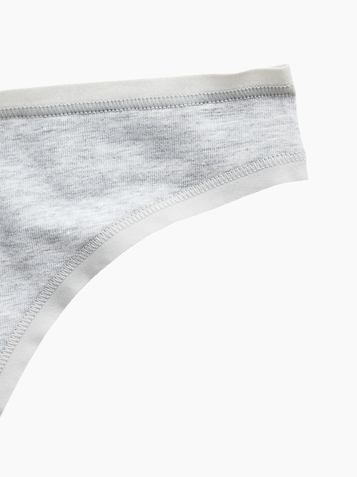 Image number 3 showing, MadeSoft Organic Stretch Cotton Thong
