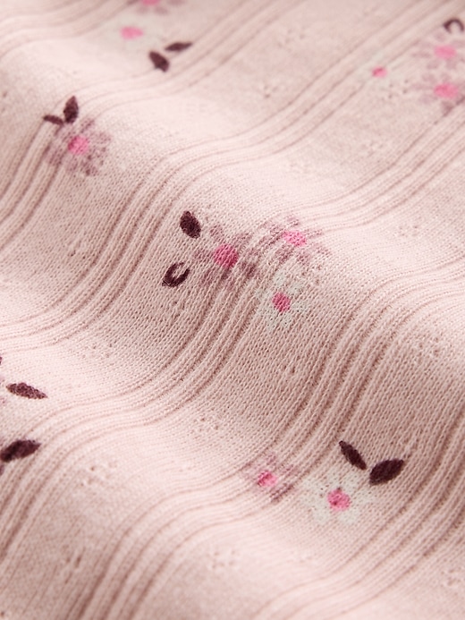 Image number 5 showing, Kids Pointelle Rib Cardigan