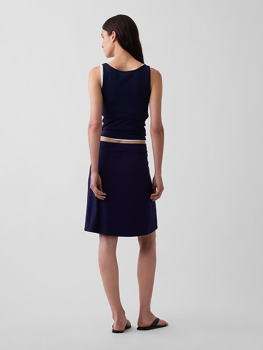 Image number 2 showing, Easy Knee-Length Skirt