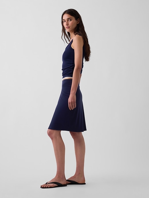 Image number 3 showing, Easy Knee-Length Skirt