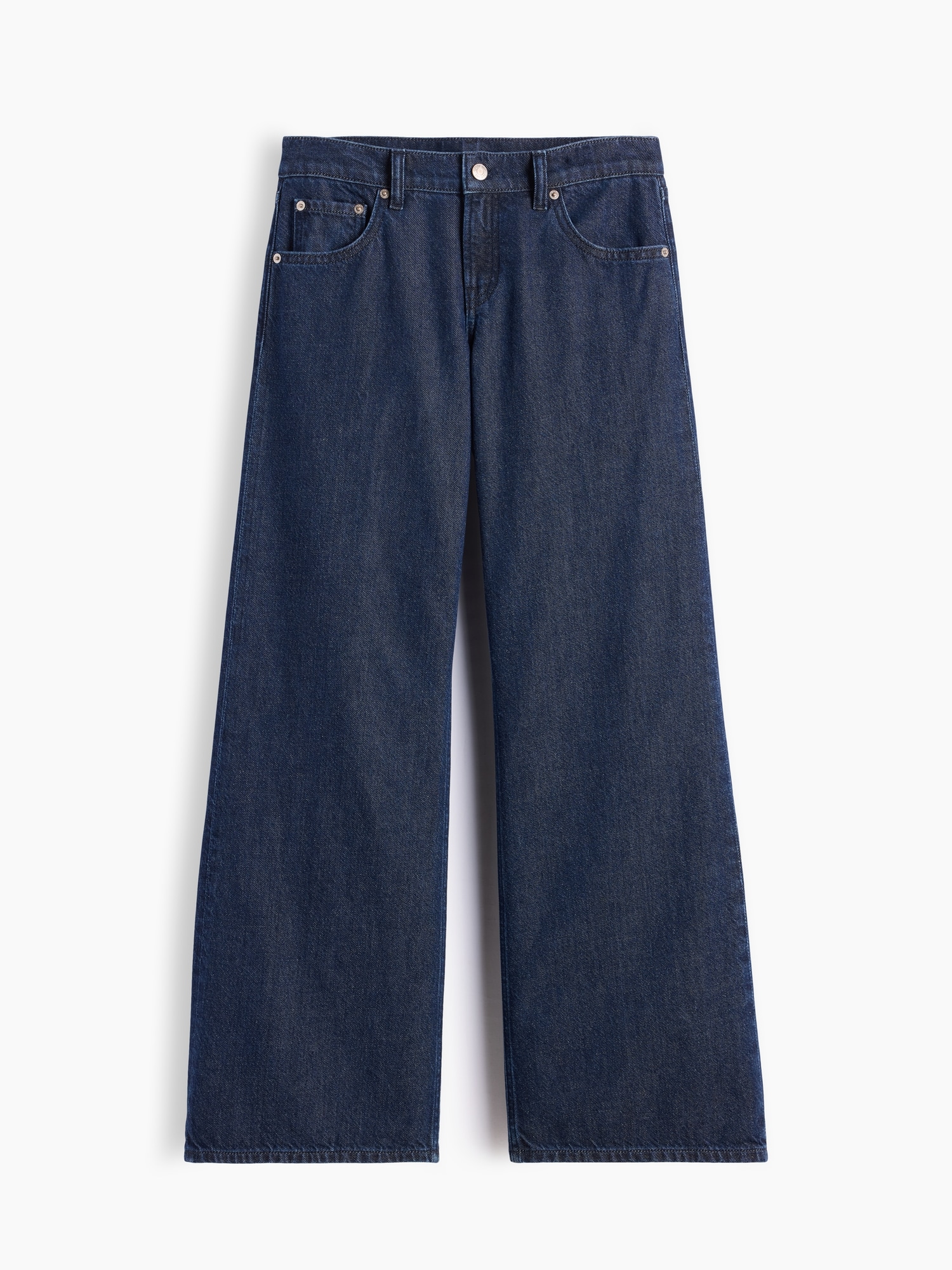 Low Rise UltraSoft Stride Wide-Leg Jeans