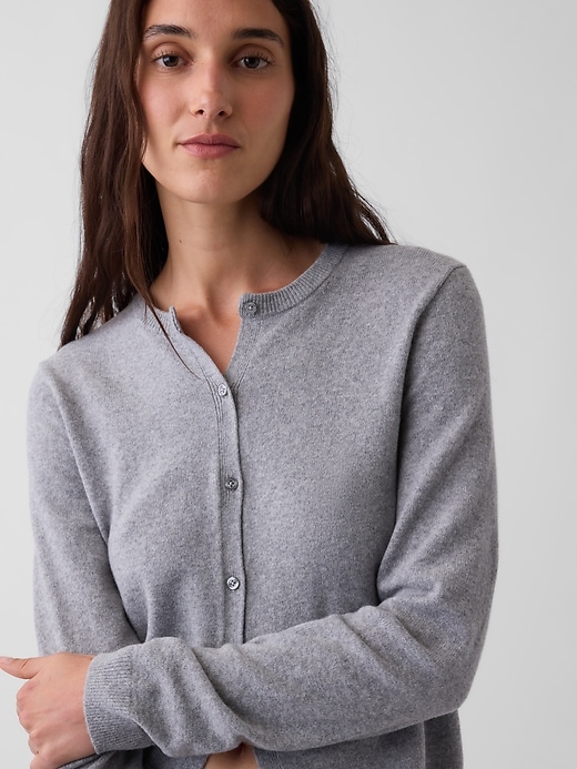 Image number 5 showing, CashSoft Crop Cardigan