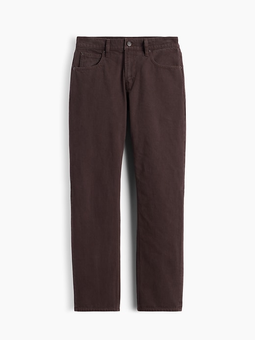 Image number 7 showing, Mid Rise Straight Taper Jeans