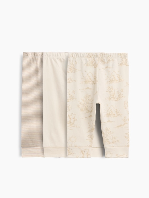 Image number 2 showing, Baby First Favorites Organic Cotton Pull-On Pants (3-Pack)