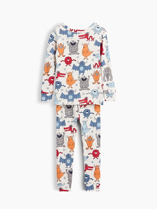 Image number 2 showing, Baby & Toddler Organic Brushed Cotton Monsters PJ Set