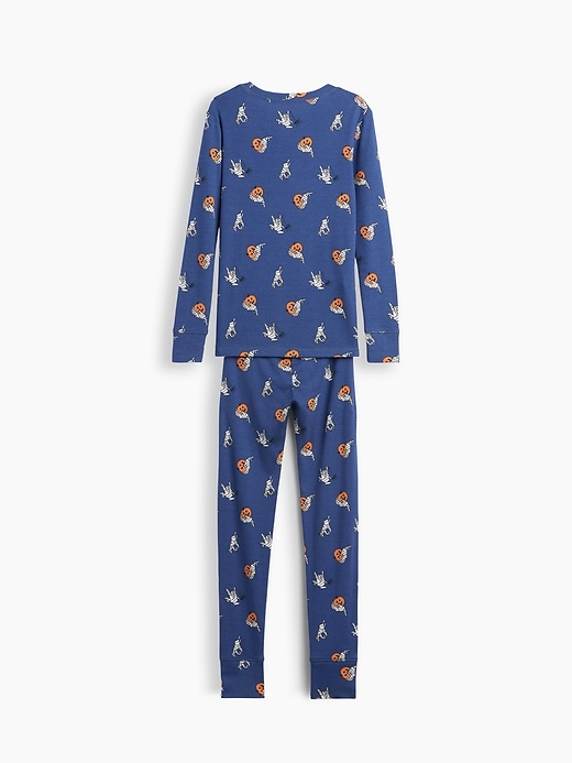 Image number 2 showing, Kids Organic Brushed Cotton PJ Set