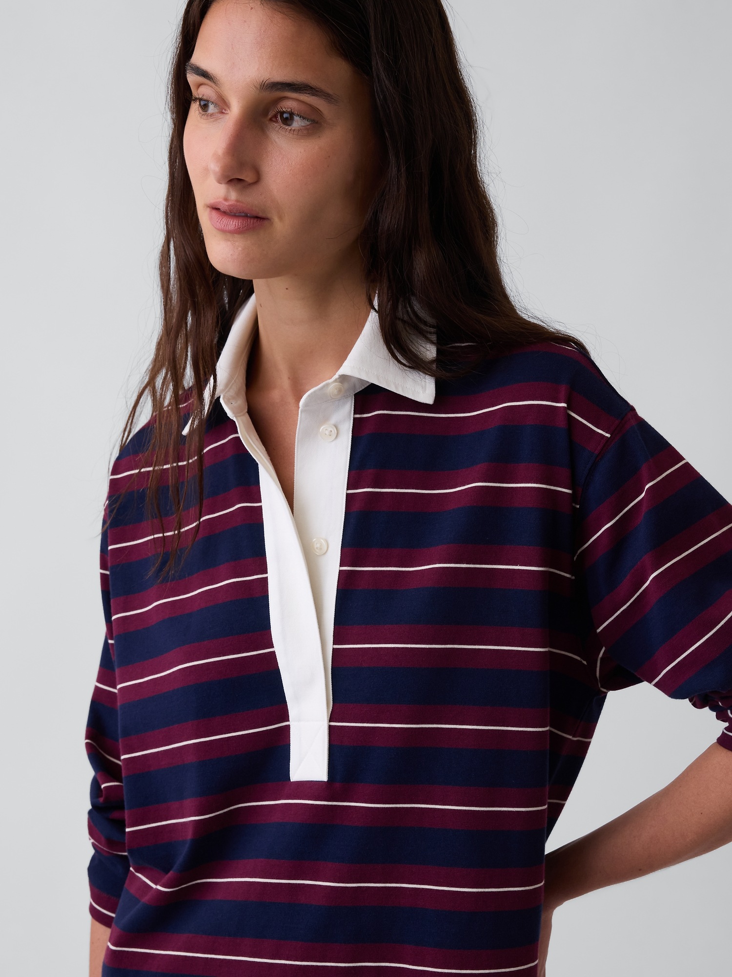Женские платья Gap Heavyweight Rugby Mini Dress — фото 3