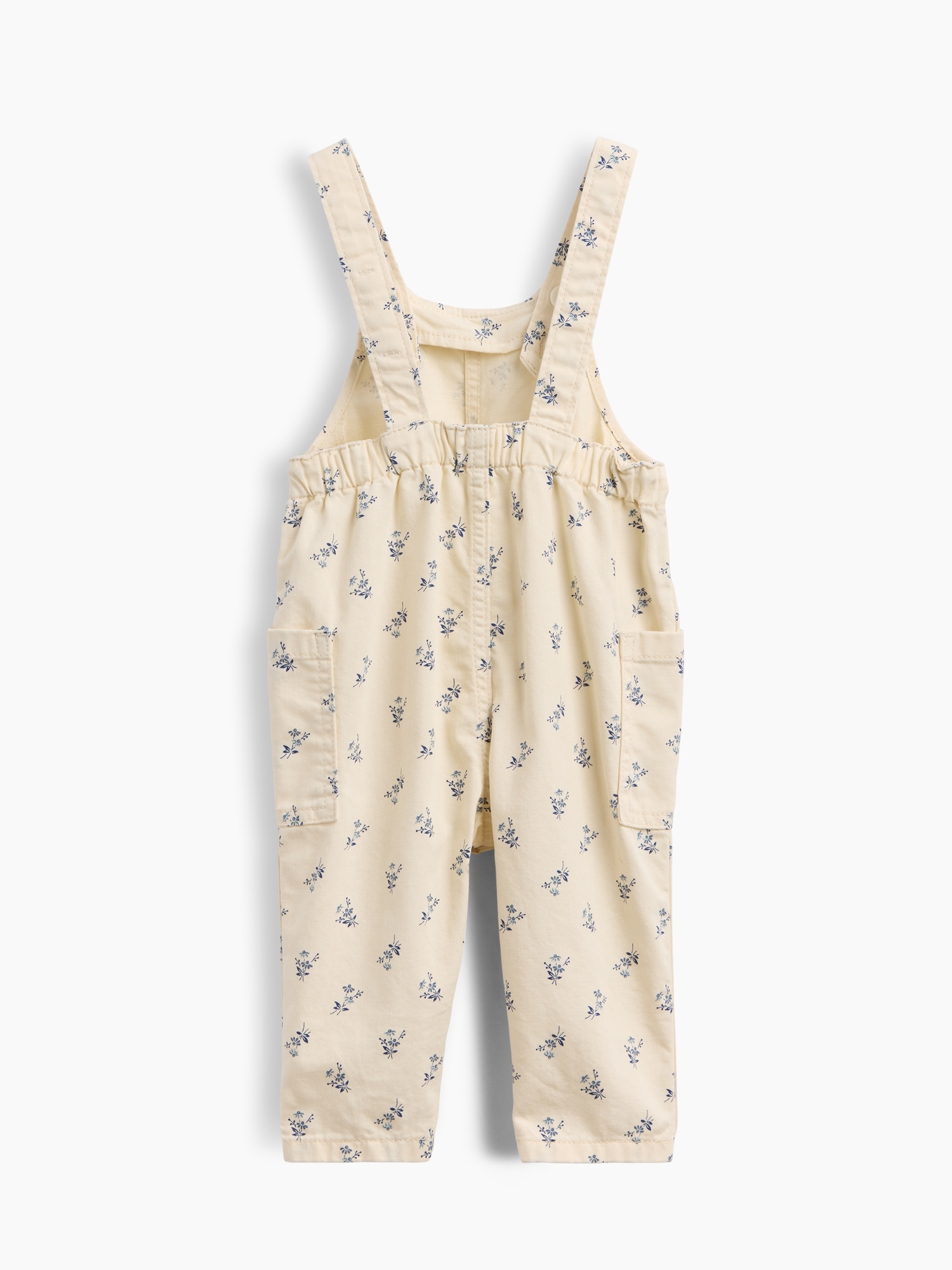 Baby Floral Print Overalls