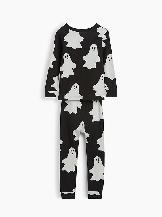 Image number 2 showing, Baby & Toddler Organic Brushed Cotton Ghost PJ Set