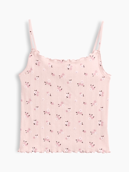 Image number 2 showing, Kids Pointelle Rib Cami