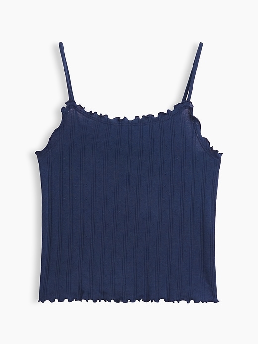Image number 2 showing, Kids Pointelle Rib Cami