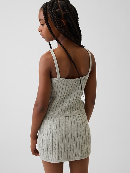 Image number 3 showing, Kids Cable-Knit Sweater Cami