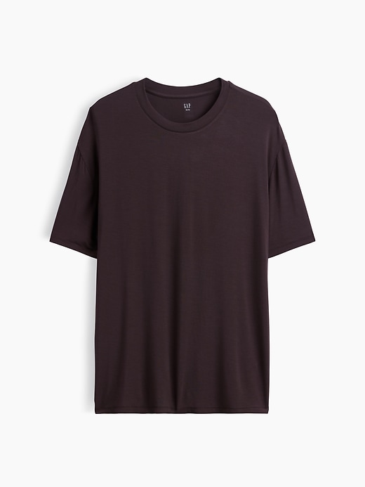 Image number 3 showing, Softest Modal Oversized PJ T-Shirt
