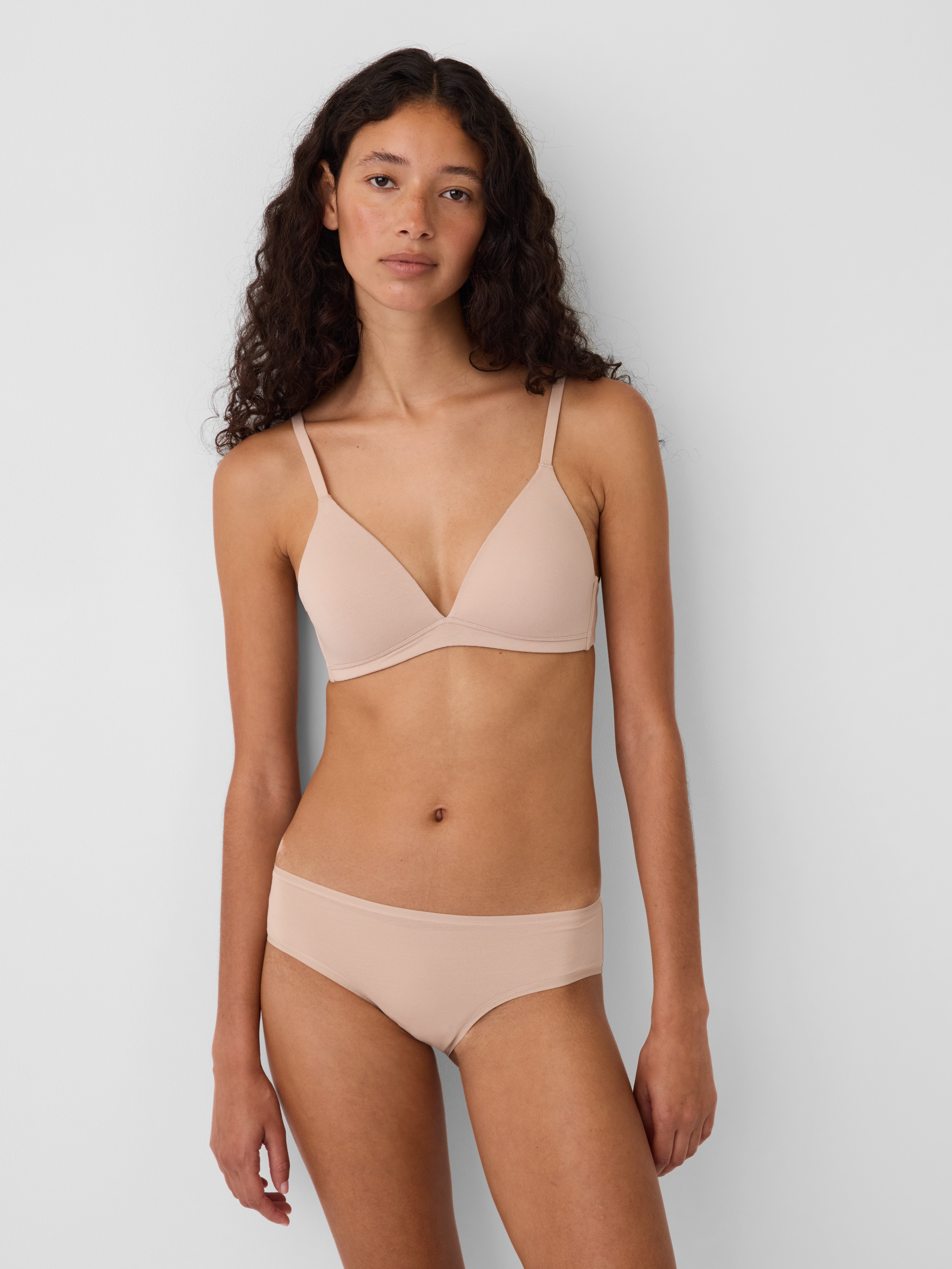 Softest Organic Stretch Cotton Triangle Bra